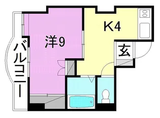 第五 正田ビル【501号室】の間取り