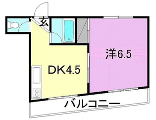 ダイヤモンドビューミツイ【303号室】の間取り