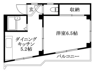 ダイヤモンドビューミツイ【305号室】の間取り