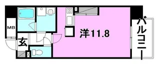エイデンビル本町【201号室】の間取り