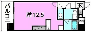 エイデンビル本町【606号室】の間取り