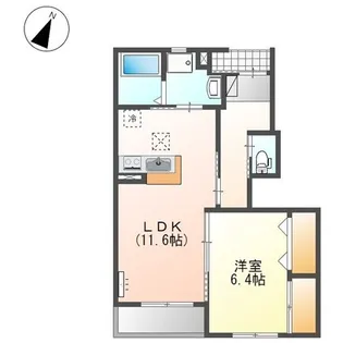 ARK COURT【102号室】の間取り