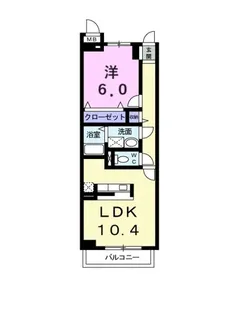 トーラス【105号室】の間取り