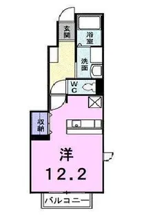アイ ビーコート【A-101号室】の間取り