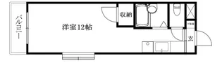ルミウス南斎院【401号室】の間取り