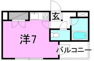 八九十ビル【402号室】の間取り