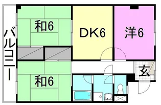 大同ビル2【301号室】の間取り