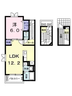 ビアンコ カンドーレ【302号室】の間取り