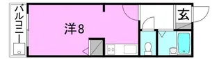 木屋町ホームズ【503号室】の間取り