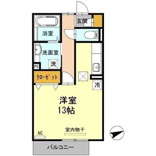 ナンシーコート【102号室】の間取り