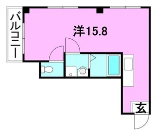 ピカデリーサーカス【102号室】の間取り
