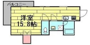 ピカデリーサーカス【104号室】の間取り