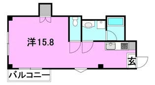 ピカデリーサーカス【201号室】の間取り