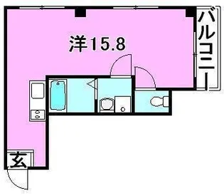 ピカデリーサーカス【203号室】の間取り