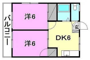 ラポール室町【301号室】の間取り