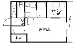 プレアール三番町【403号室】の間取り