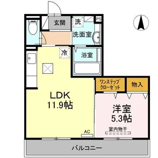 felice岩崎【103号室】の間取り