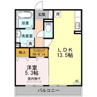 felice岩崎【202号室】の間取り