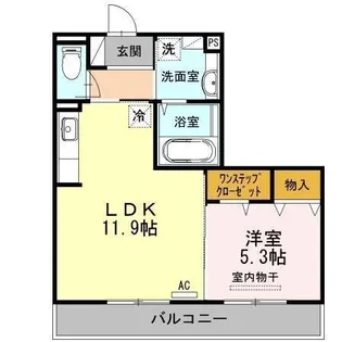 felice岩崎【303号室】の間取り