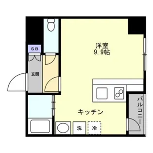 大手町ジョア【902号室】の間取り