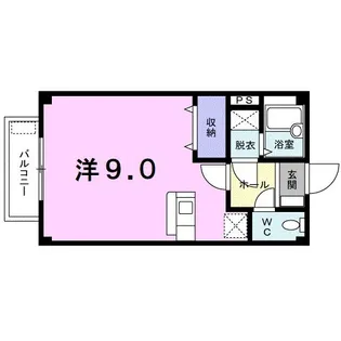 ハイツヒロセ【102号室】の間取り