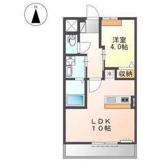 LAVITA【202号室】の間取り