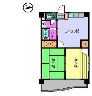 サンピア本町【302号室】の間取り