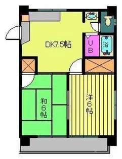 メゾン宝【201号室】の間取り