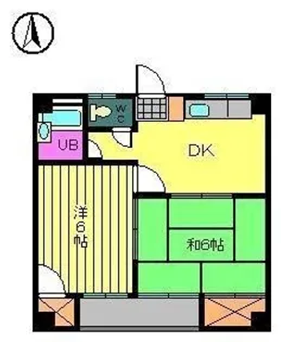 メゾン扶蓉【302号室】の間取り