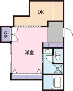 ドリームスクェアーかやまち【201号室】の間取り