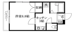 桑原マンション【102号室】の間取り