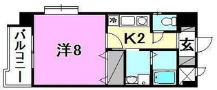 メゾンドール錦町【405号室】の間取り
