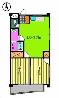 メゾン スイート【202号室】の間取り
