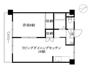 第16杉フラット【503号室】の間取り