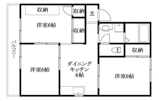 ガーデンハイツ【A201号室】の間取り