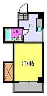 片山ビル【101号室】の間取り