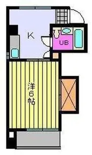 片山ビル【102号室】の間取り