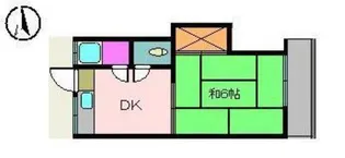 コーポ竹原【006号室】の間取り