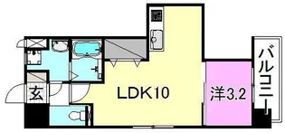 MAYFAIR美沢【306号室】の間取り