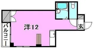 友愛ビル【201号室】の間取り