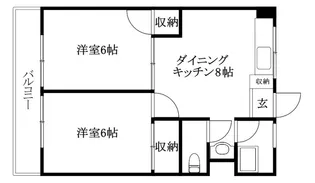 寿レジデンス【302号室】の間取り