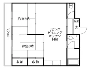 山本屋ビル【402号室】の間取り