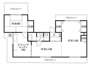山本屋ビル【801号室】の間取り