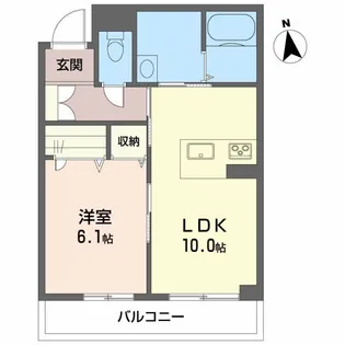 エスパルク レジデンス【302号室】の間取り