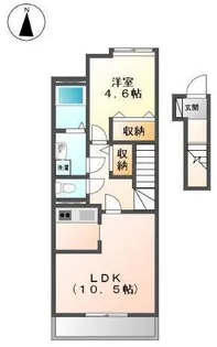 ソフィア【202号室】の間取り