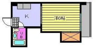第22杉フラット【302号室】の間取り