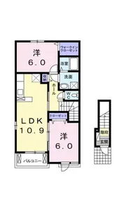アルコ イーリス 5【201号室】の間取り