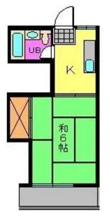 コーポ小坂【202号室】の間取り