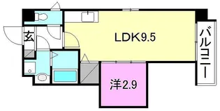 GRACE TROISI`EME【601号室】の間取り