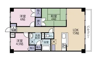 メゾン ド セシリア1【102号室】の間取り